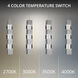 Super Star LED 2 inch Brushed Nickel Mini-Pendant Ceiling Light in 3000K, dweLED