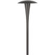 Round 12 5.8 watt Bronze Path Lighting in 2700K, Path and Area Light, WAC Landscape