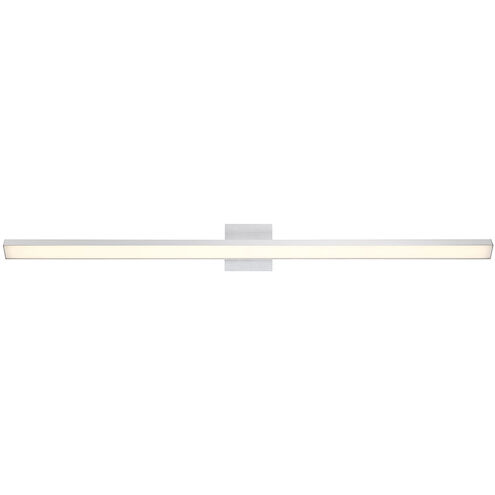 Revel LED 97.94 inch Brushed Aluminum Bath Vanity & Wall Light, dweLED