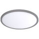 Round LED 11 inch Brushed Nickel Flush Mount Ceiling Light in 3000K, WAC Limited