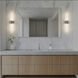 Ripple LED 4.75 inch Aged Brass Bath Vanity & Wall Light in 2700K, dweLED