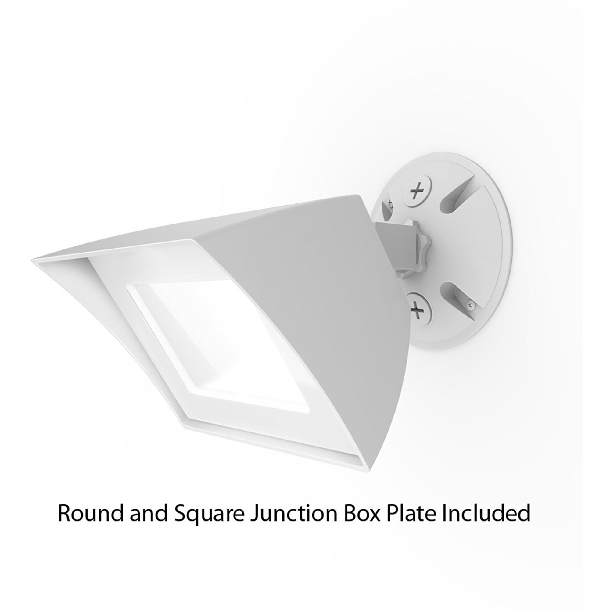 Endurance LED 4.75 inch White Outdoor Wall Lighting in 5000K, WAC Limited