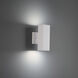 Cubix LED 9.42 inch White Outdoor Wall Light