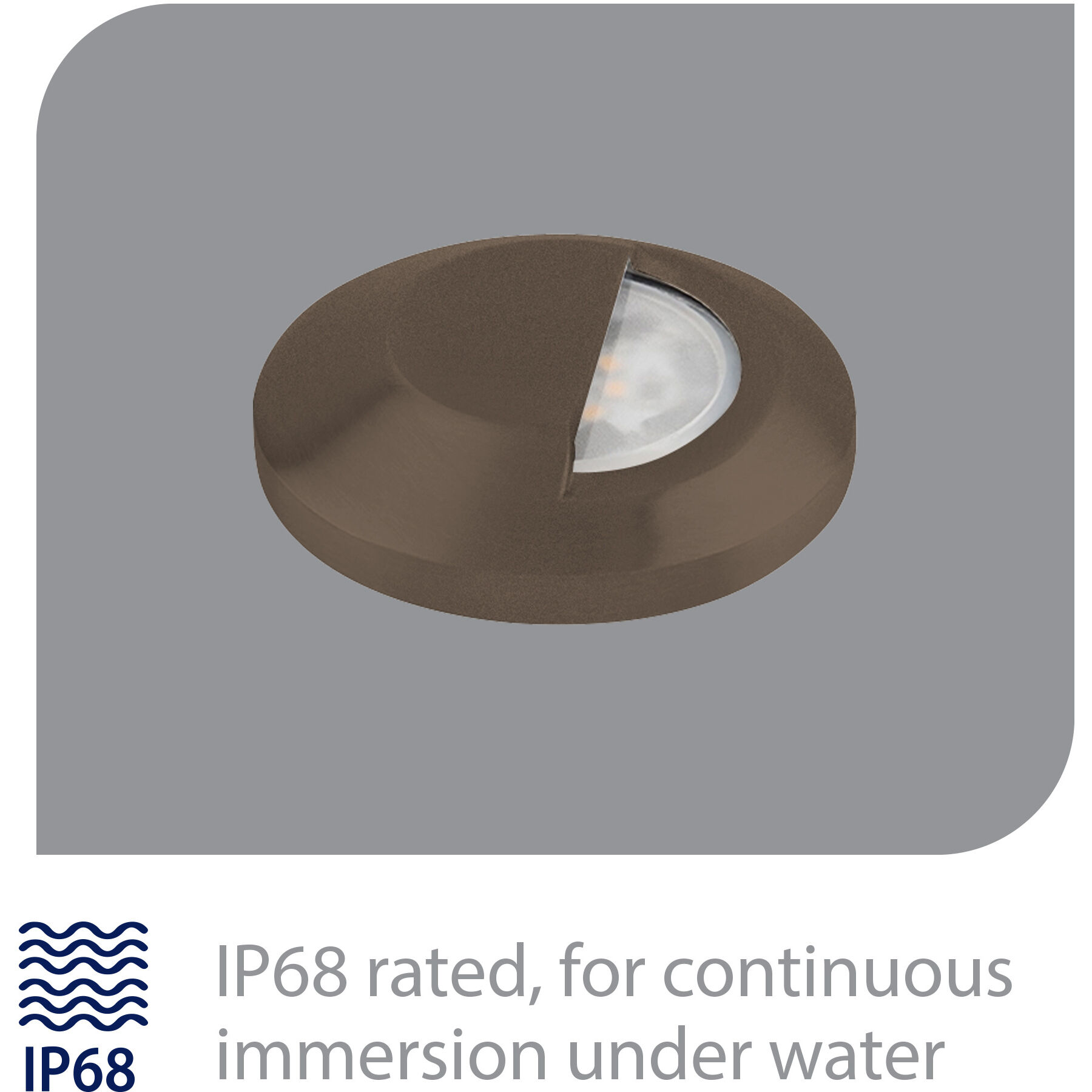 Tyler 12 2.8 watt Stainless Steel Coated in Bronze Path Lighting in 2700K, Bronzed Stainless Steel, WAC Landscape