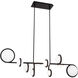 Satalite Linear Pendant Ceiling Light in 3000K, dweLED