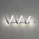 Marques LED 21 inch Titanium Bath Vanity & Wall Light, dweLED
