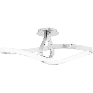 Mobius 1 Light 9.88 inch Semi-Flush Mount
