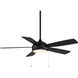 Disc II 52 inch Matte Black Downrod Ceiling Fans, Limited Fan