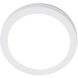 Round LED 5.25 inch White Flush Mount Ceiling Light in 3500K