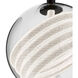 Roper LED 9 inch Black Mini-Pendant Ceiling Light, dweLED