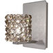 Eternity Jewelry 1 Light 4.13 inch Brushed Nickel Wall Sconce Wall Light
