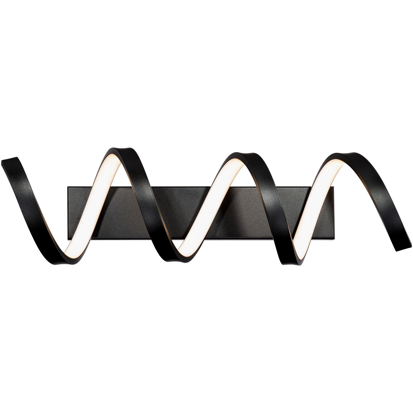 Marques LED 21 inch Black Bath Vanity & Wall Light, dweLED