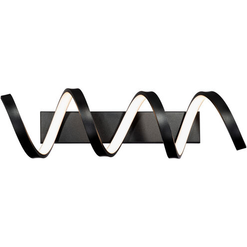 Marques LED 21 inch Black Bath Vanity & Wall Light, dweLED