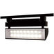 Wall Wash 1 Light 120 Black Track Head Ceiling Light in 3000K