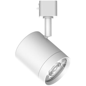 Charge 1 Light 120 White Track Head Ceiling Light in L Track, L Track Fixture