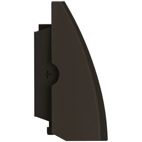 Endurance LED 7 inch Architectural Bronze Outdoor Wall Light in 3000K, 27