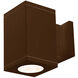 Cube Arch LED 4.5 inch Bronze Sconce Wall Light in Flood, 85, 4000K, Straight Up/Down