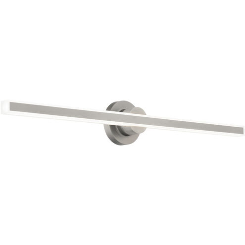 Bastone LED 36 inch Brushed Nickel Bath Vanity & Wall Light in 3500K, dweLED
