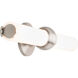 Juliet LED 20 inch Brushed Nickel Bath Vanity & Wall Light, dweLED
