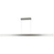 Volo LED 1.5 inch Brushed Aluminum Pendant Ceiling Light, dweLED