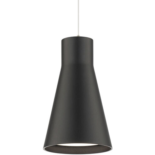 Twist-N-Lite LED 5 inch Black Mini-Pendant Ceiling Light
