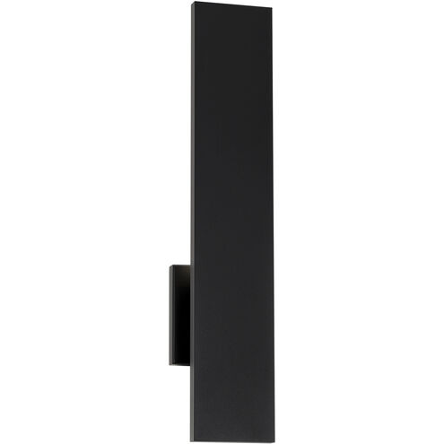 Stag LED 24 inch Black Outdoor Wall Light in 4000K, dweLED
