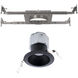 Pop-in LED Black Complete Kit Recessed Lighting