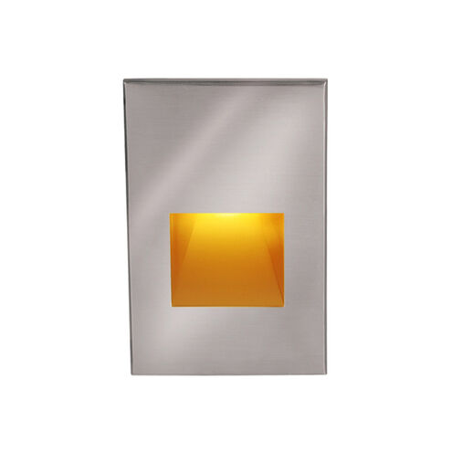 Tyler 120 3.8 watt Stainless Steel Step and Wall Lighting in Amber, WAC Lighting