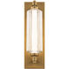 Portos LED 6.38 inch Aged Brass Wall Sconce Wall Light, dweLED
