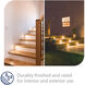 WAC 120V Step Light LED 1.5 inch Stainless Steel ADA Step and Wall Light in 3000K Warm White LED, WAC Lighting