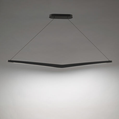 Viggo 1 Light 2.05 inch Black Multi-Light Pendant Ceiling Light, dweLED