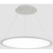 Illusion LED 26.63 inch Titanium Pendant Ceiling Light, dweLED
