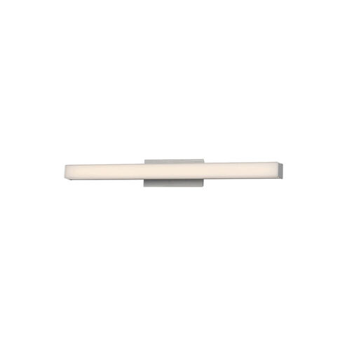 Brink LED 24 inch Brushed Aluminum Bath Vanity & Wall Light in 2700K, dweLED