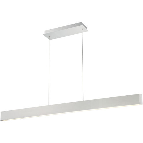 Volo LED 1.5 inch Brushed Aluminum Pendant Ceiling Light, dweLED