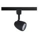 Bullet 1 Light 120 Black Track Lighting Ceiling Light in J/J2 Track