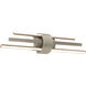 Melody LED 22 inch Brushed Nickel Bath Vanity & Wall Light, dweLED