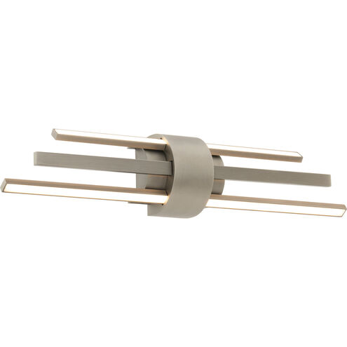 Melody LED 22 inch Brushed Nickel Bath Vanity & Wall Light, dweLED
