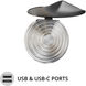 Ames LED 2.75 inch Brushed Nickel ADA Reading Light Wall Light, dweLED
