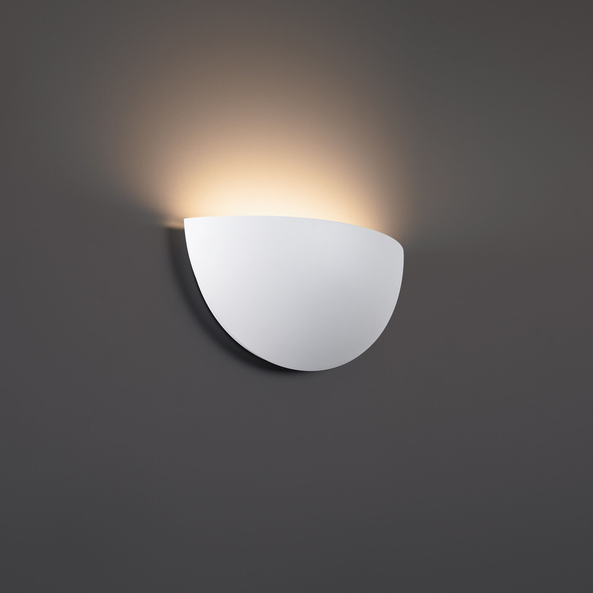 Collette Wall Sconce Wall Light in 2700K, White, dweLED