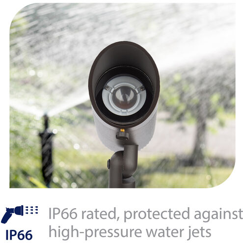 InterBeam 9 6 watt Bronze Accent Lighting in 3000K, 1, Low Voltage Accent Light, WAC Landscape