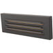 Tyler 12 8 watt Bronze Step and Wall Lighting in 2700K, WAC Landscape