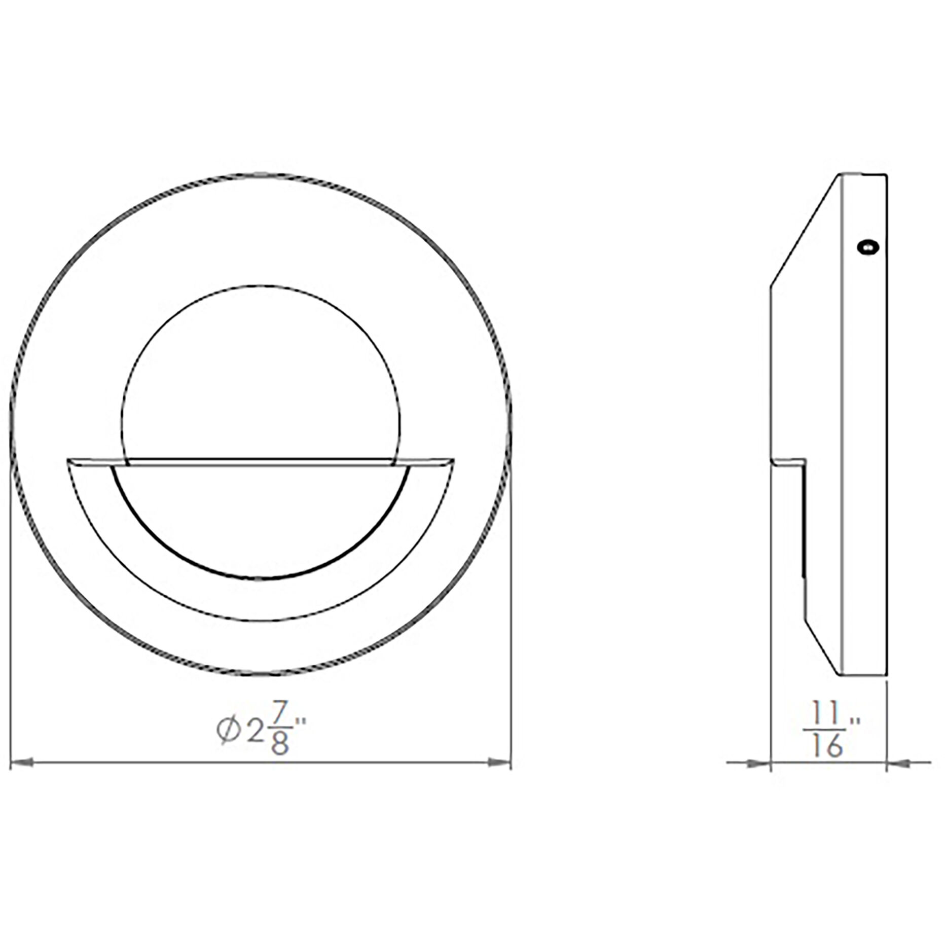 Tyler 12 2.8 watt Stainless Steel Path Lighting in 3000K, WAC Landscape