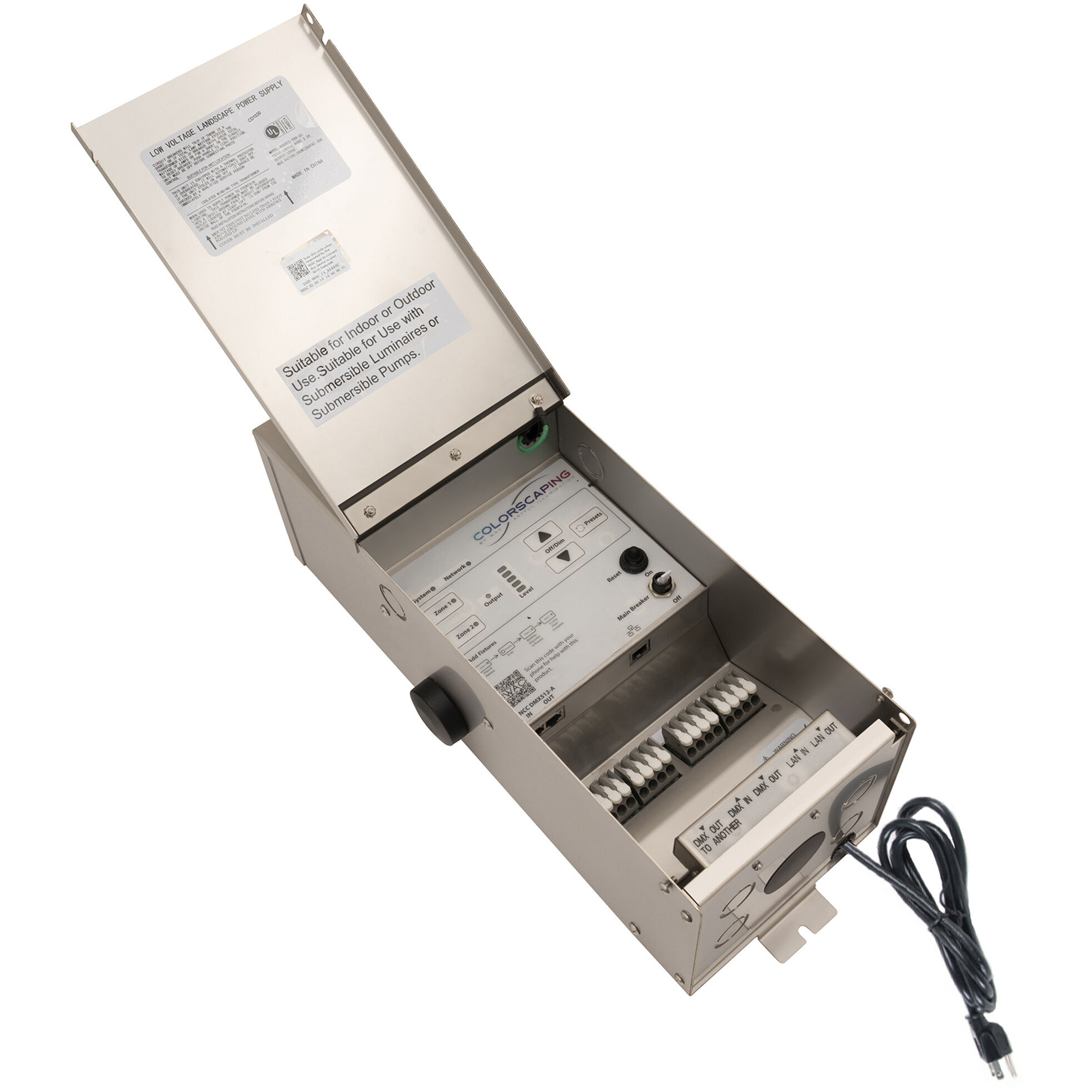 WAC Lighting 8150CS-TRN-SS Colorscaping Stainless Steel Power Supply
