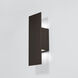 Icon LED 14 inch Bronze Outdoor Wall Light, dweLED