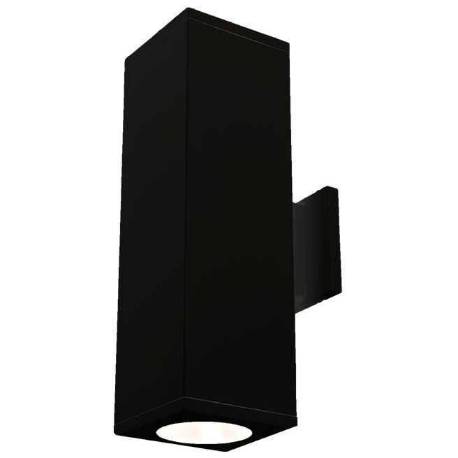 Cube Arch LED 4.5 inch Black Sconce Wall Light in Flood, 85, 2700K, Away From Wall