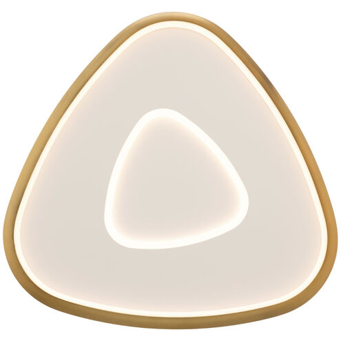 Mandala Wall Sconce Wall Light in 4000K, Aged Brass, dweLED