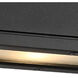 Rubix LED 5.37 inch Black Outdoor Wall Light