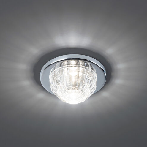 Elipse Integrated LED Clear Chrome Recessed Lighting