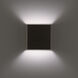 Boxi Wall Sconce Wall Light in 3000K, Black, dweLED