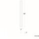 Revels Outdoor Wall Light in 3500K